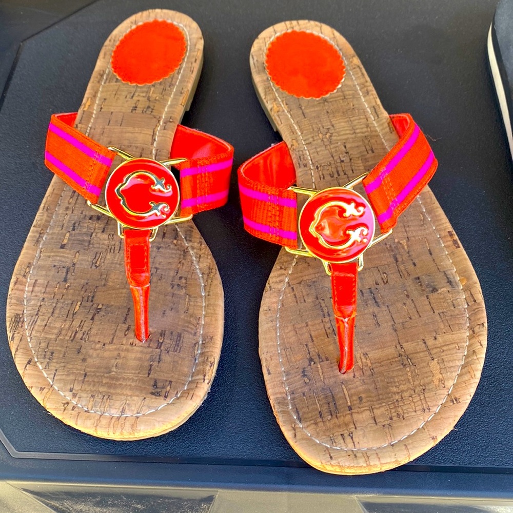 Pink & Orange C Wonder Sandals